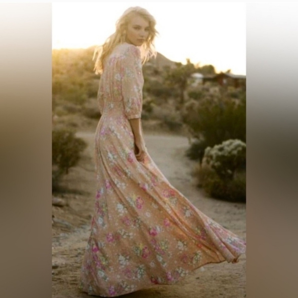Vintage Spell Sundancer Maxi Gown-Size: M - Picture 2 of 14